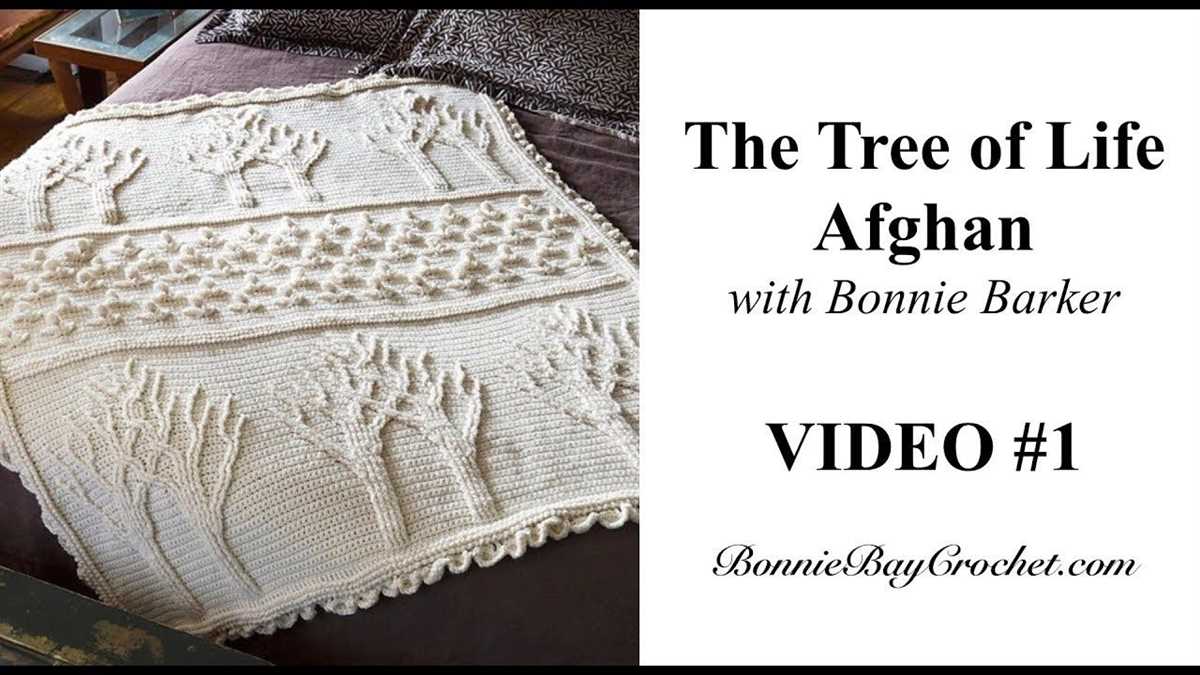 Tree of life aran knitting pattern