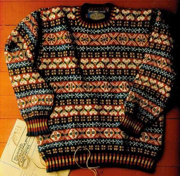 Vintage intarsia knitting patterns