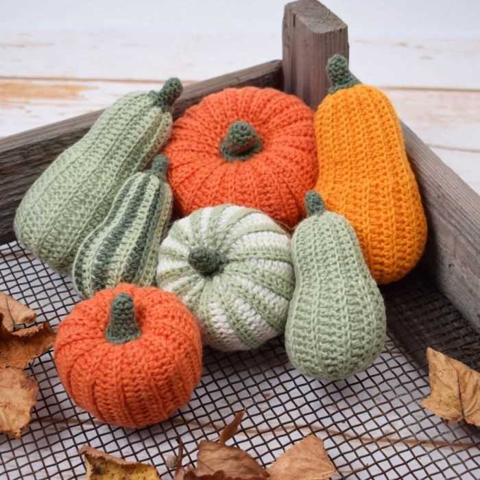 Free knitted pumpkin dishcloth patterns