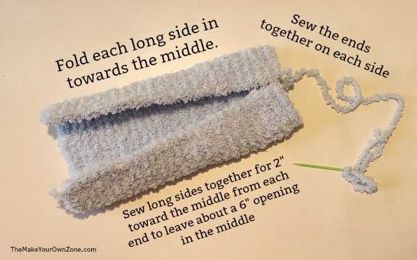 Knitted swiffer cover pattern