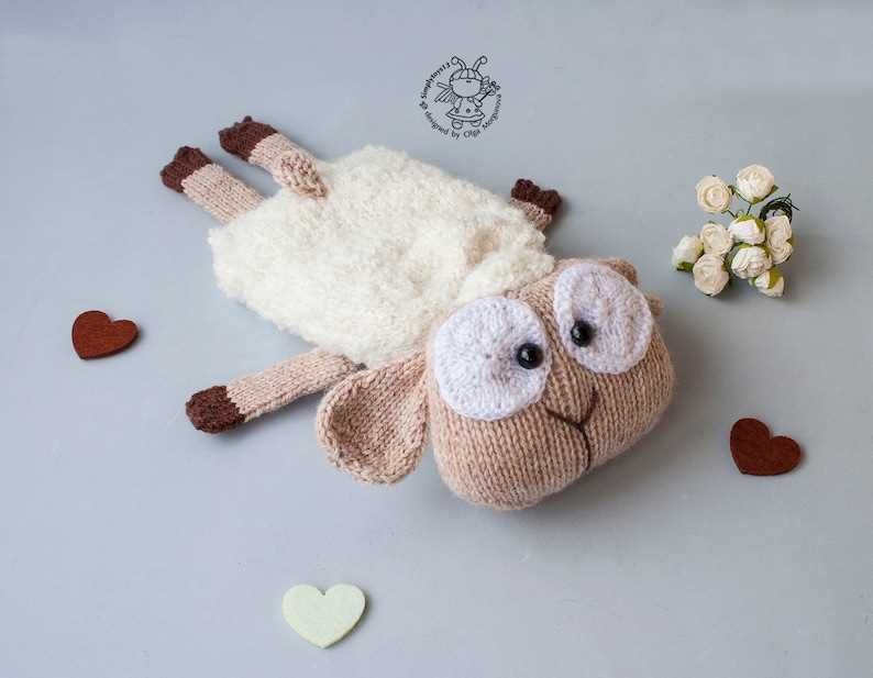 Knitted lamb pattern free