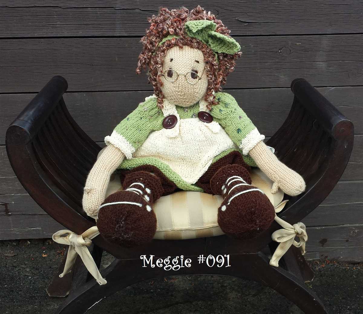 Easy rag doll knitting pattern