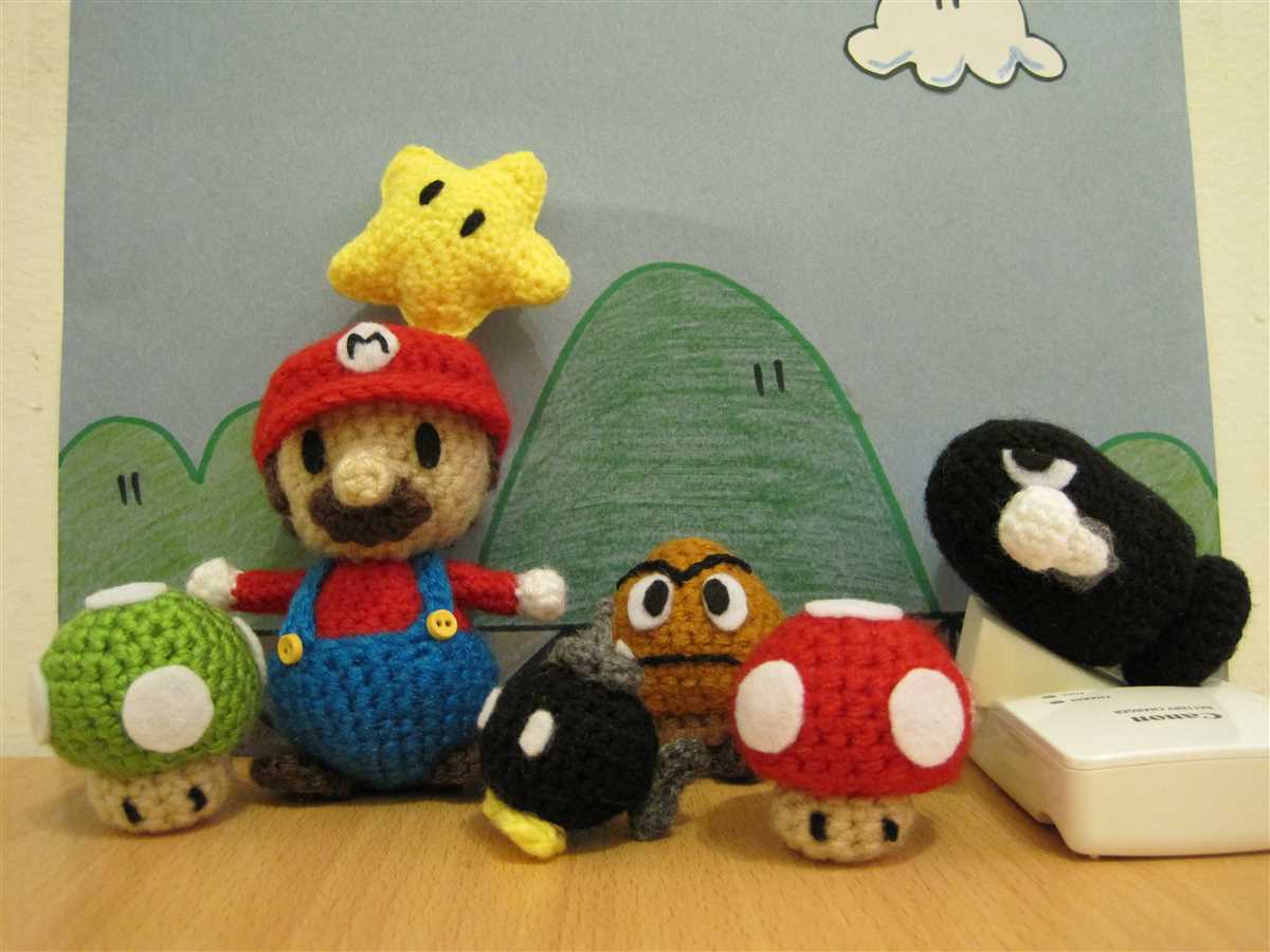 Mario knitting patterns download