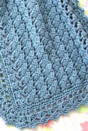 Easy prayer shawl knitting pattern