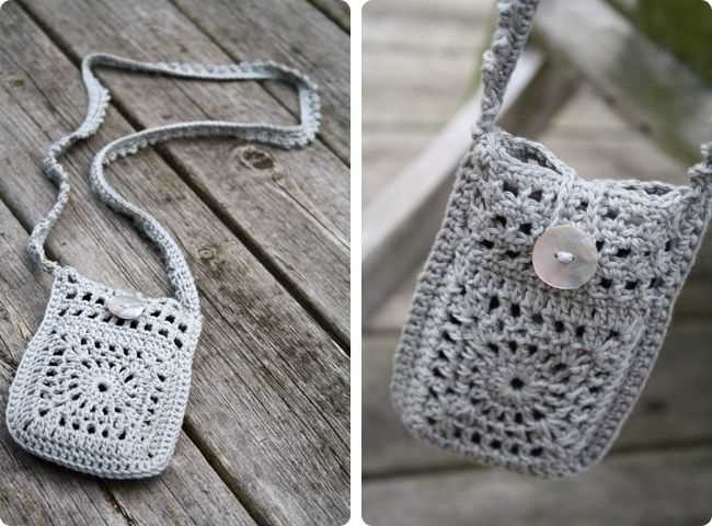 Free knitting patterns cell phone bags