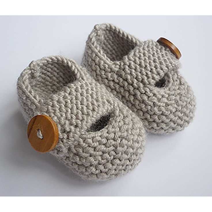 Knitting patterns for baby booties