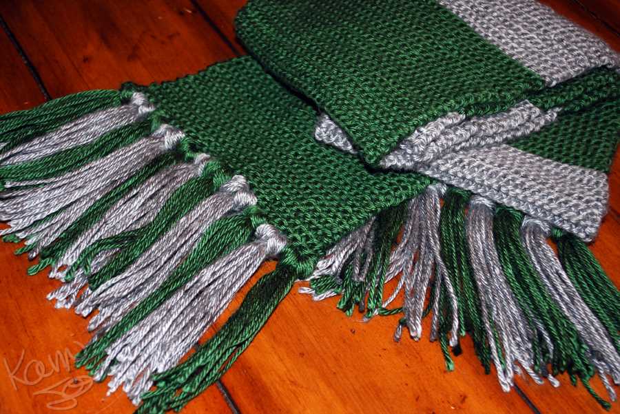 Quick scarf knitting pattern