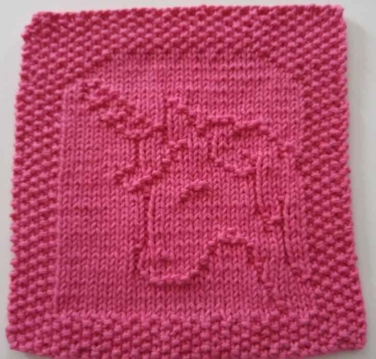 Free baby washcloth knitting patterns