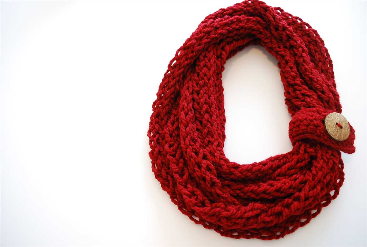 Diagonal knitting scarf pattern