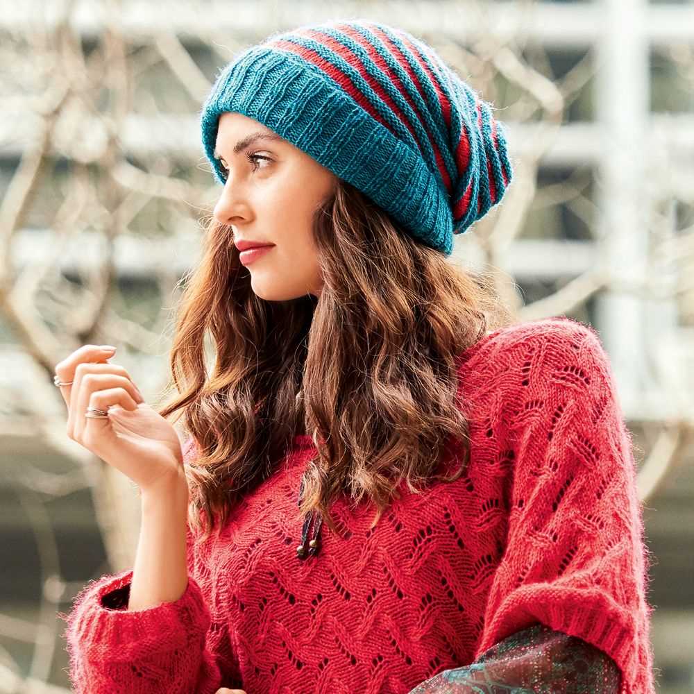 Free ladies hat and scarf knitting patterns