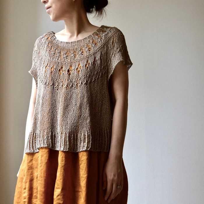 Ranunculus knitting pattern