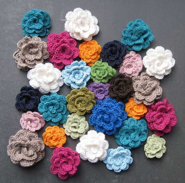 Ravelry free knitted flower patterns