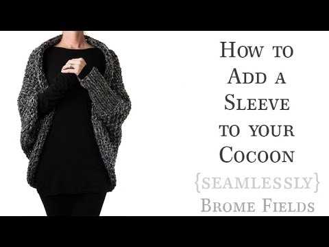 Free knit cocoon sweater pattern