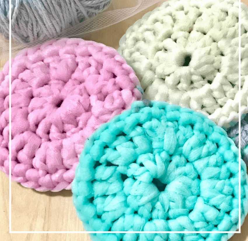 Free knitting pattern for dish scrubbies