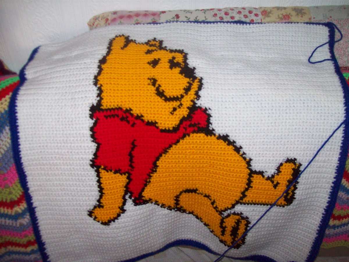 Winnie the pooh blanket knitting patterns free