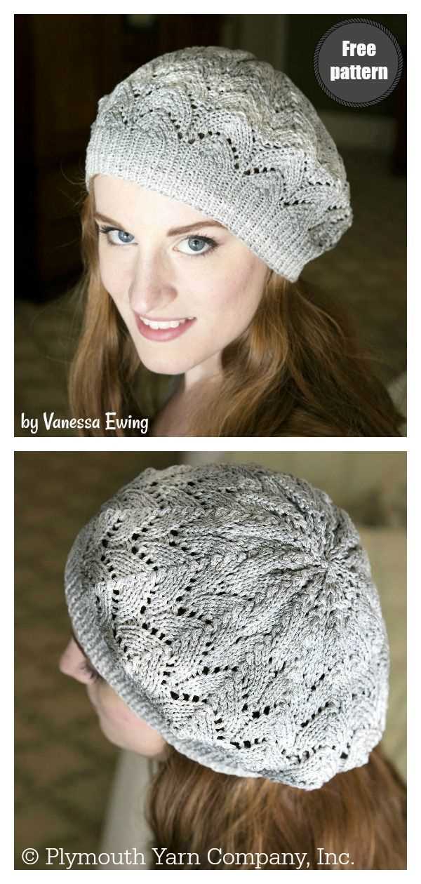 Knit slouchy beret pattern free