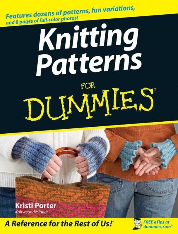 Reading a knitting pattern for dummies