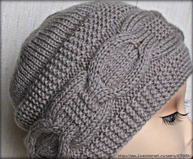 Rectangle hat knitting pattern