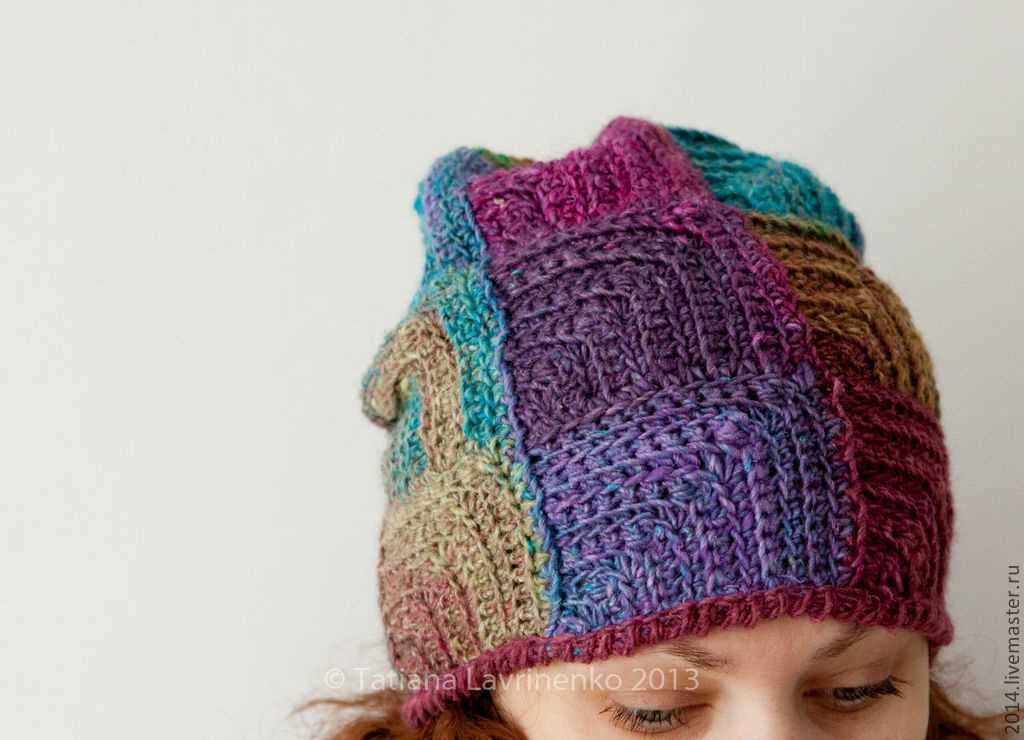 Rectangle hat knitting pattern