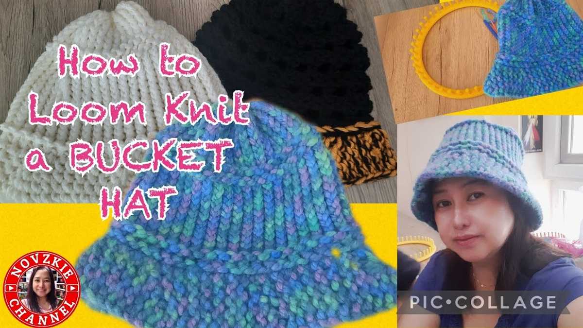 Knit a bucket hat pattern