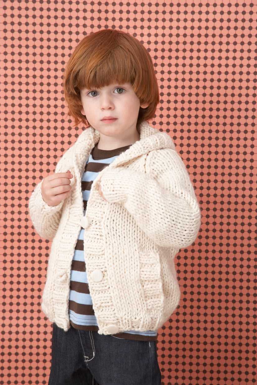 Childrens chunky cardigan knitting patterns