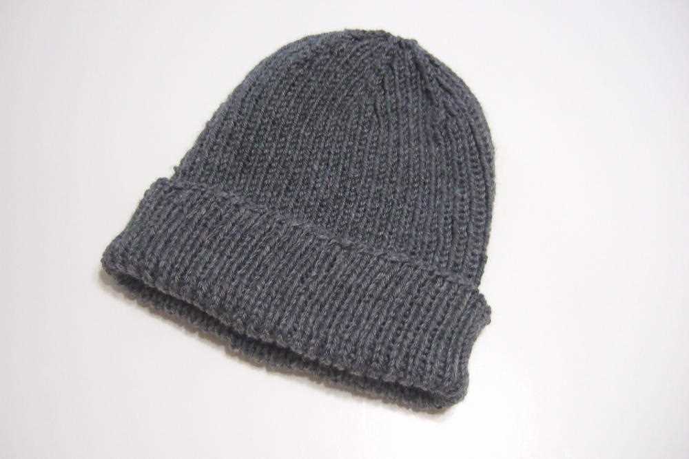 Ribbed beanie knitting pattern free