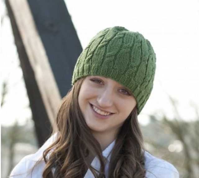 Ribbed beanie knitting pattern free