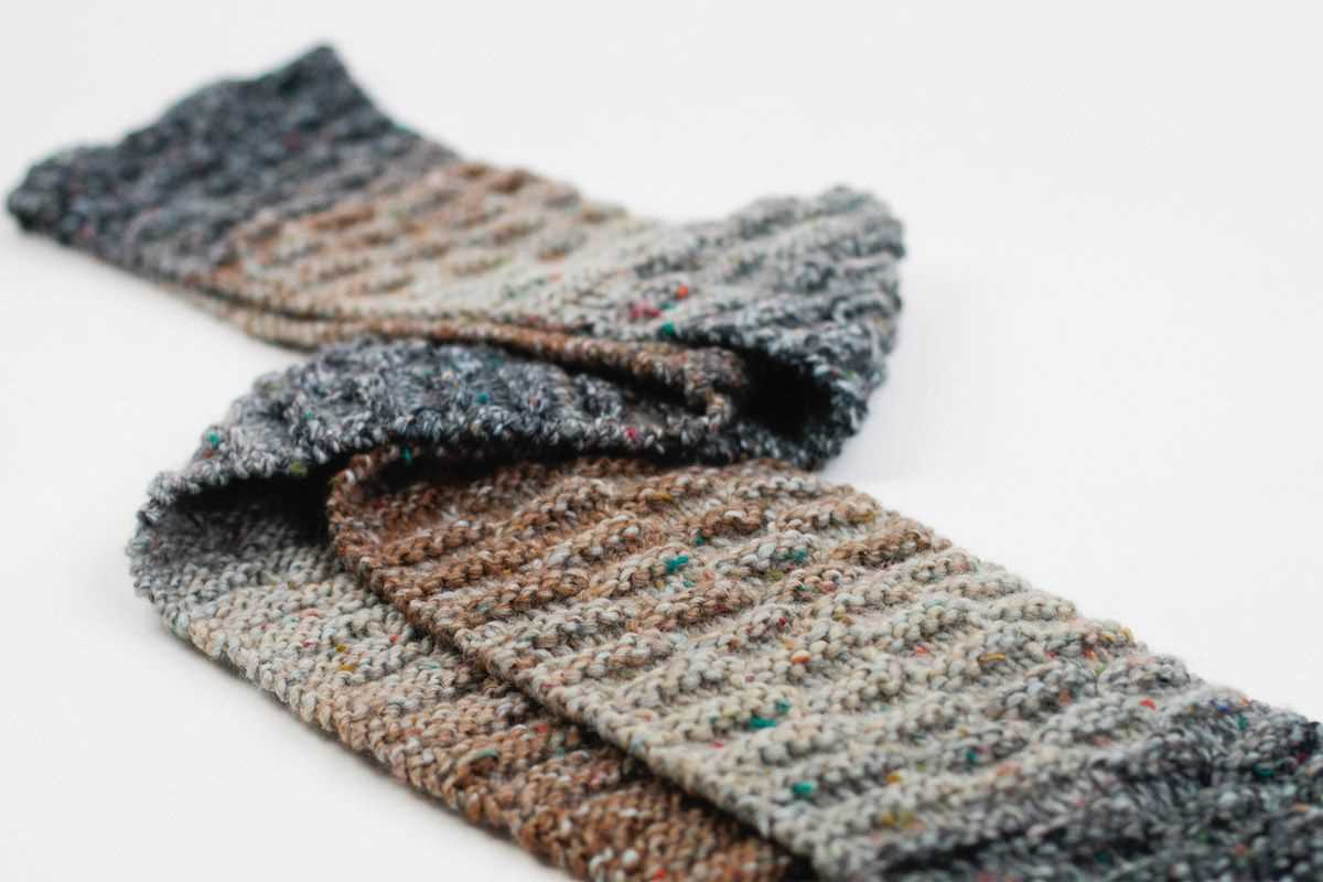 Knitted scarf patterns for beginners