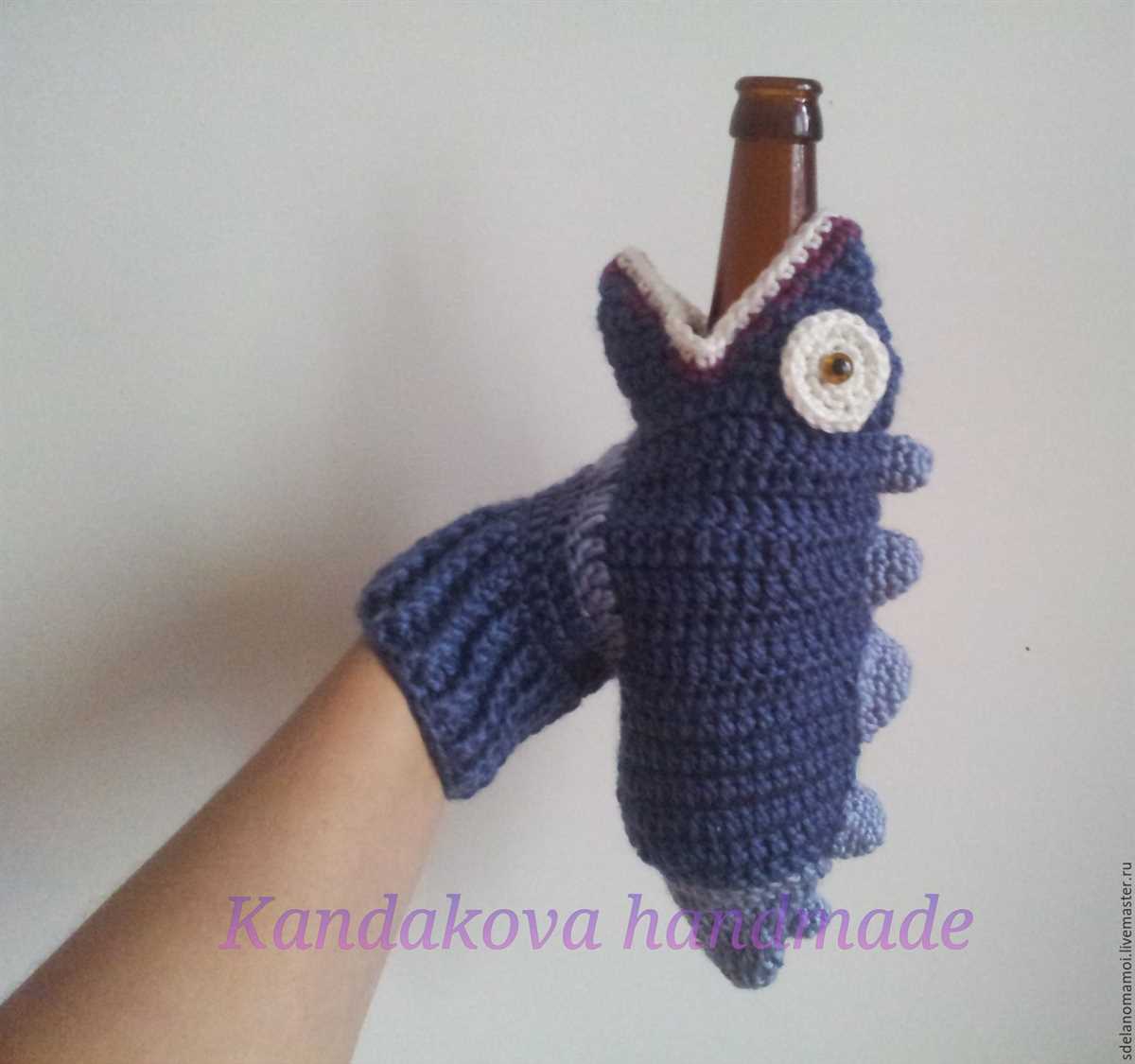 Beer koozie knitting pattern