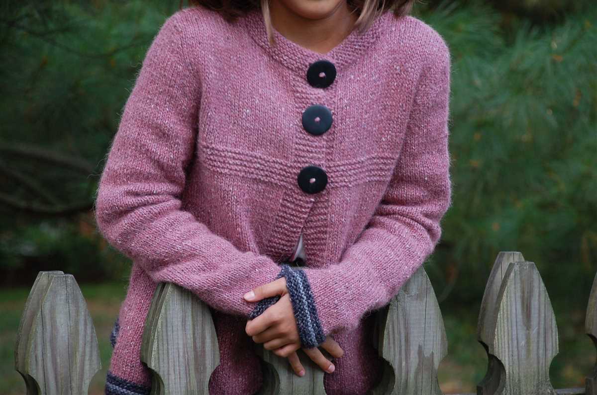 Elsa cardigan knitting pattern