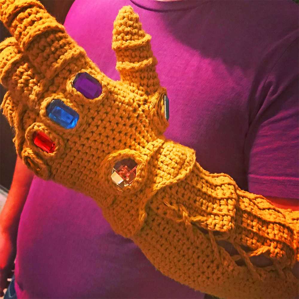 Infinity gauntlet knitting pattern free