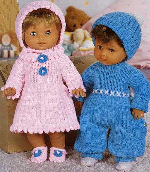 Free 12 inch doll knitting patterns