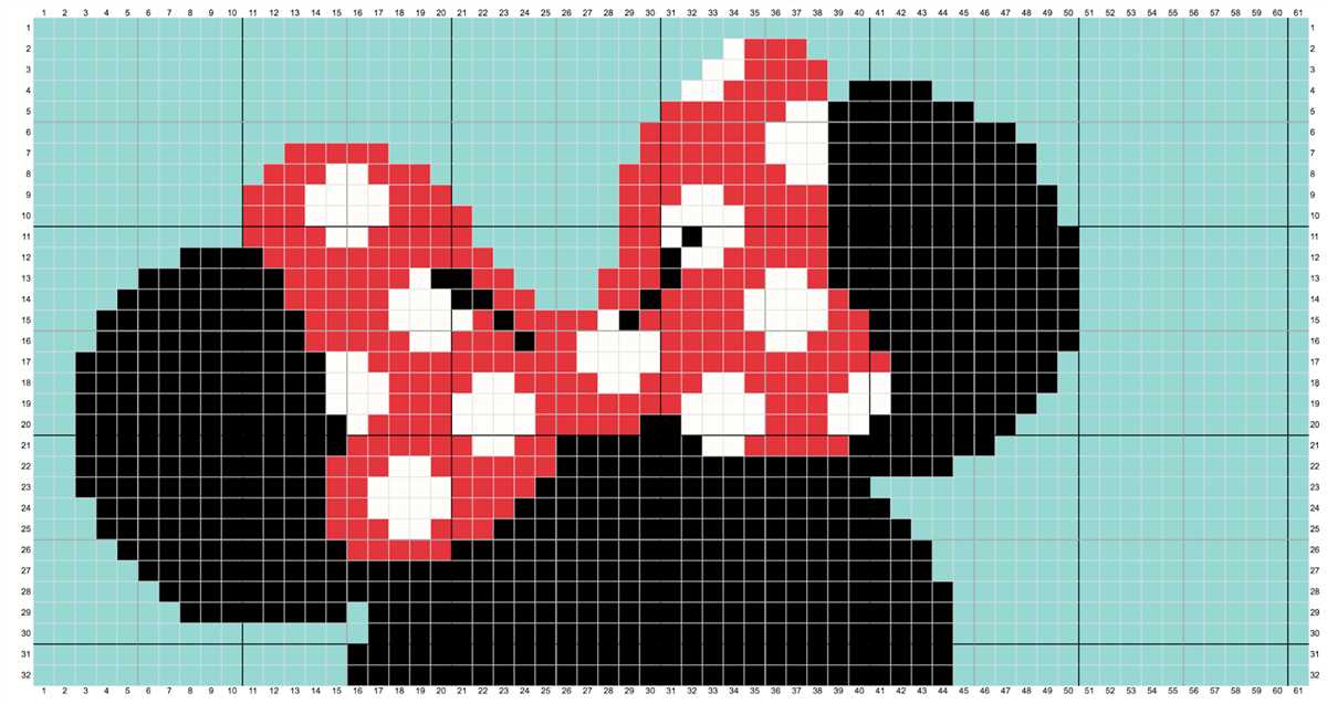 Minnie mouse knitting pattern free