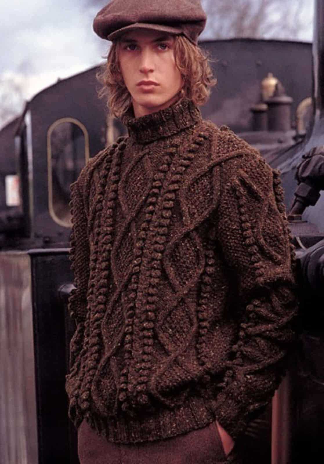 Men's fisherman knit patterns free