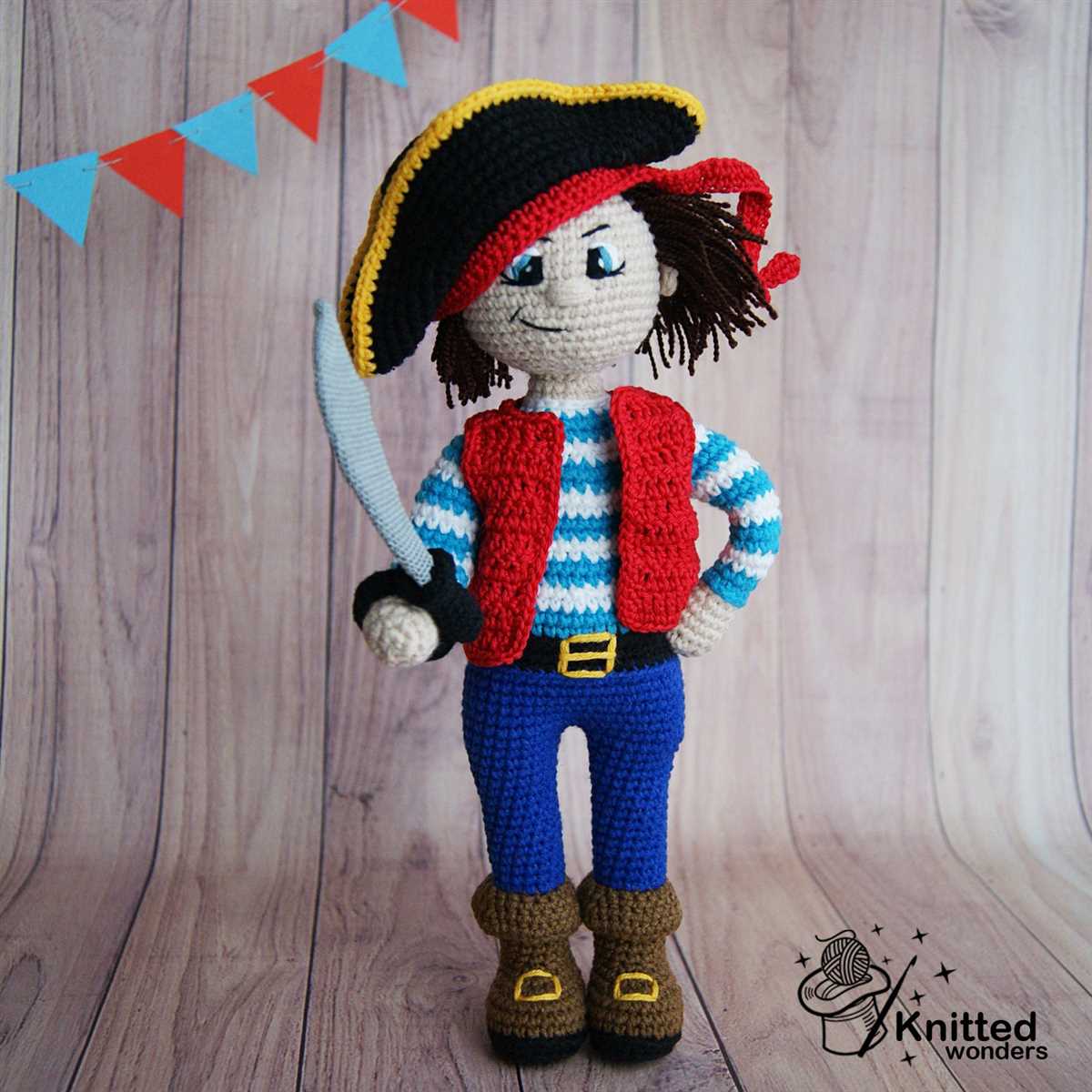 Pirate knitting pattern