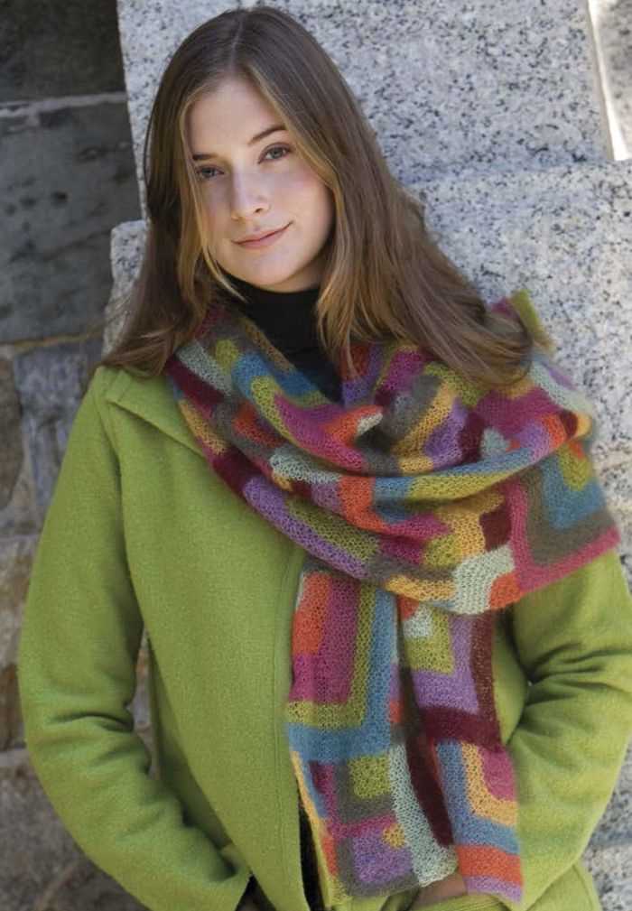 Free knitting patterns for women's scarves