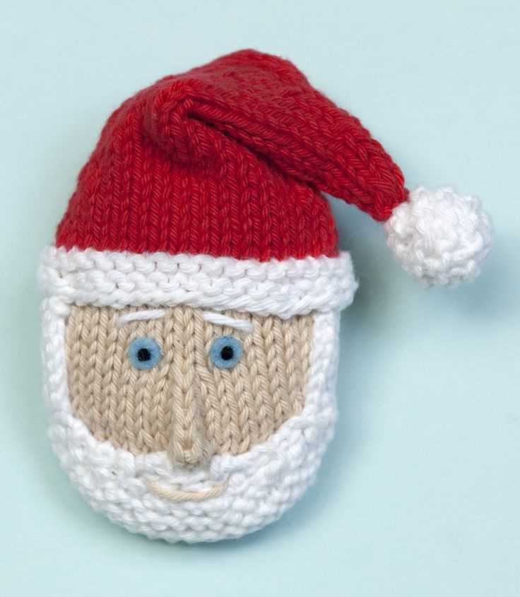 Santa claus knitting pattern free