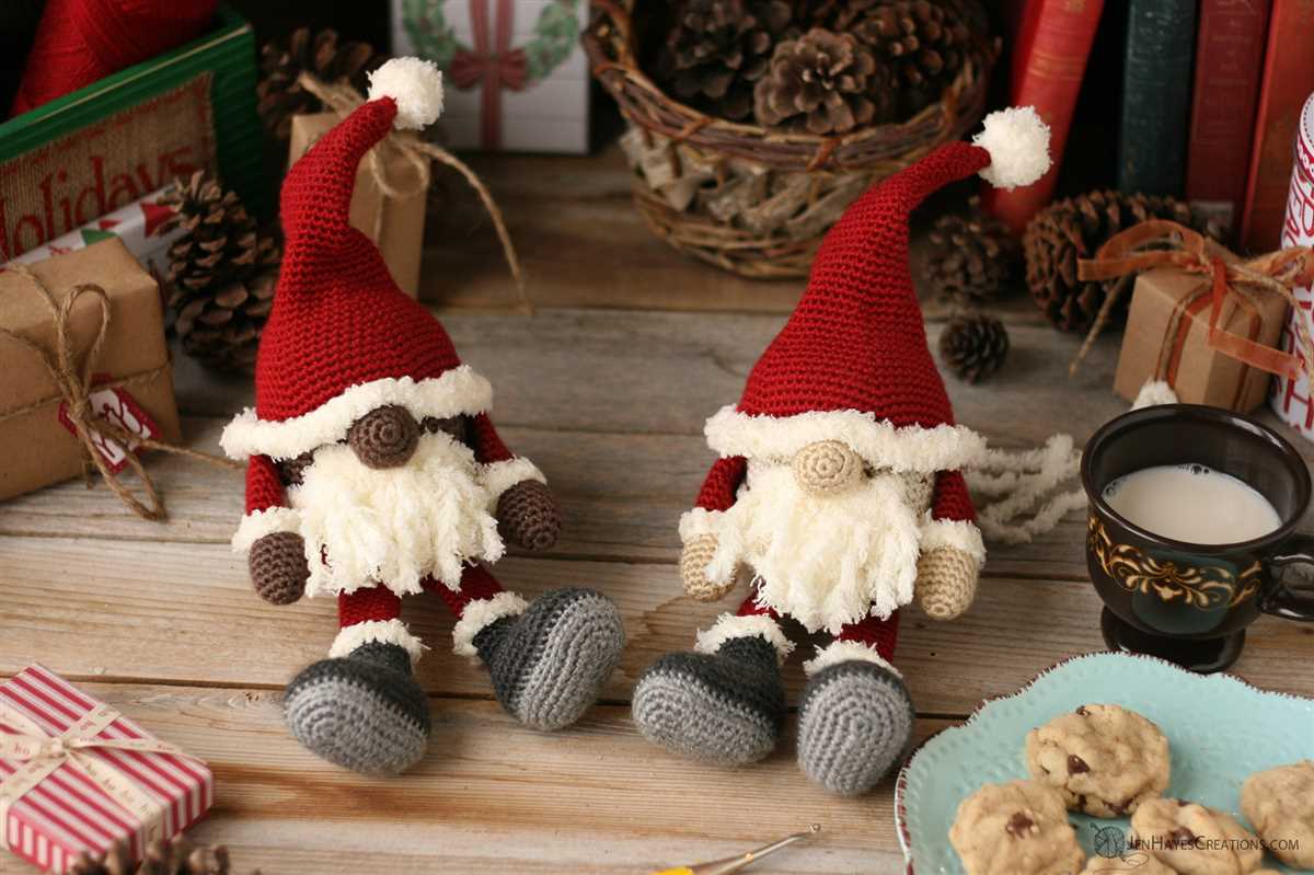 Santa gnome knitting pattern