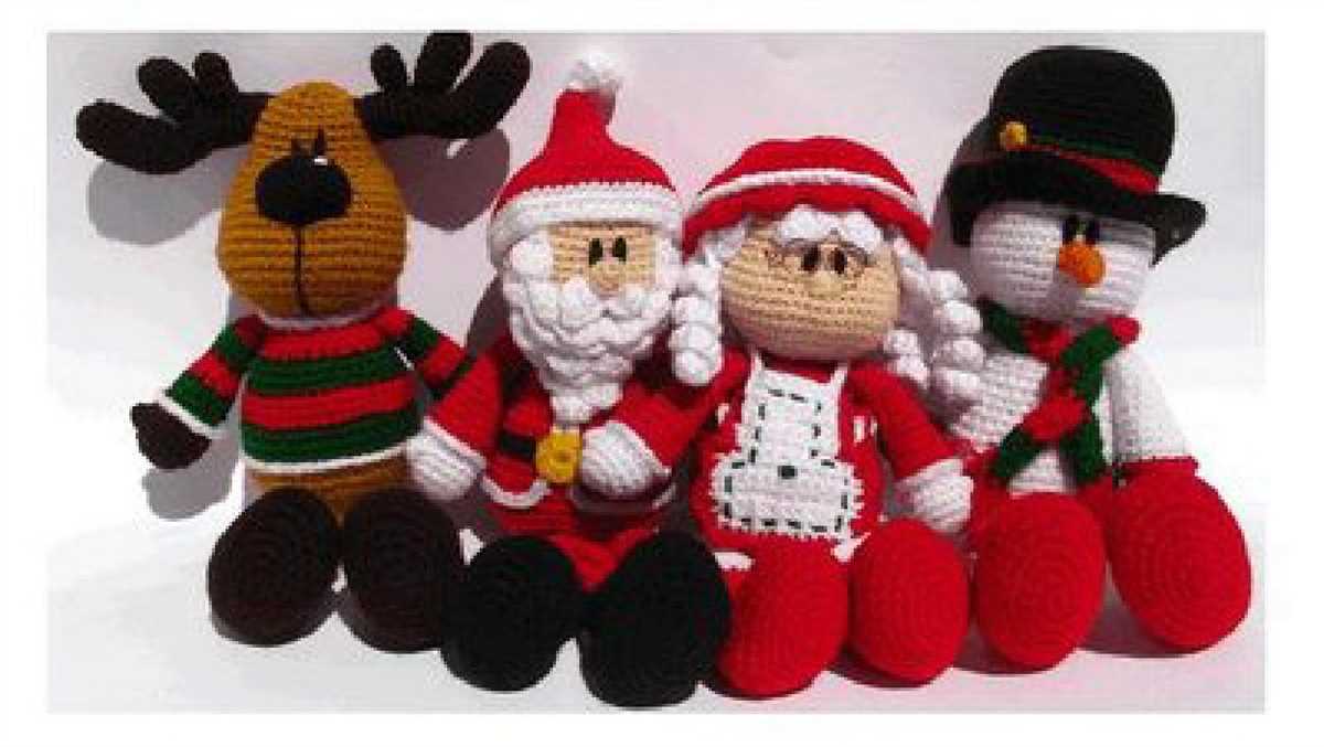 Santa claus knitting pattern free