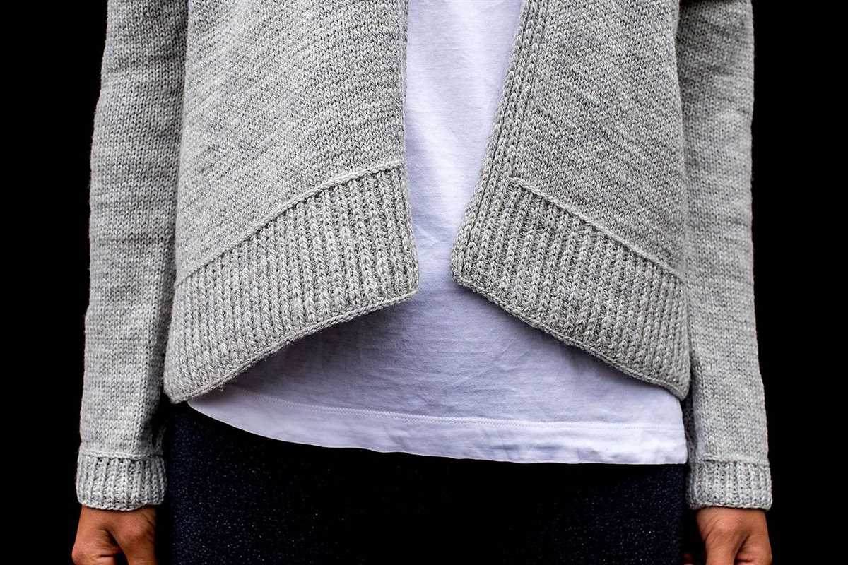 Cable knit sweater pattern