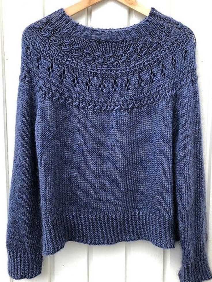 Simple women's sweater knitting patterns