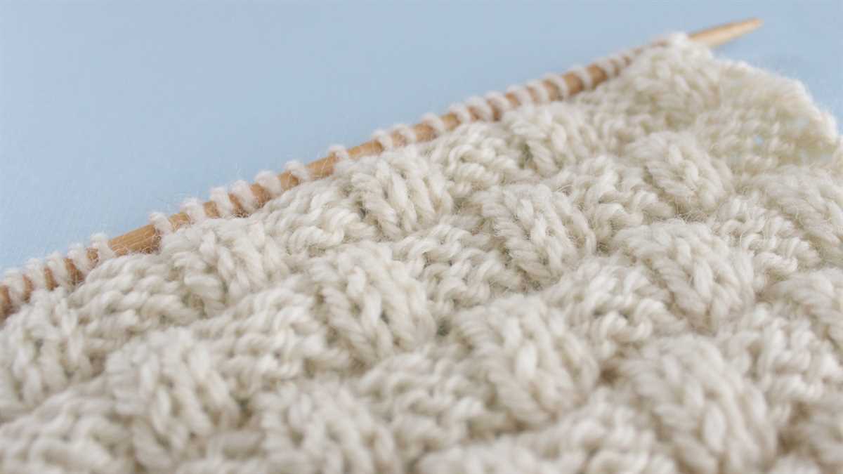 Knit and purl blanket patterns