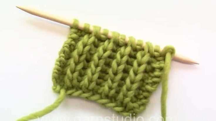 Seed stitch knit headband pattern