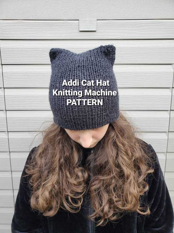 Sentro knitting machine hat patterns