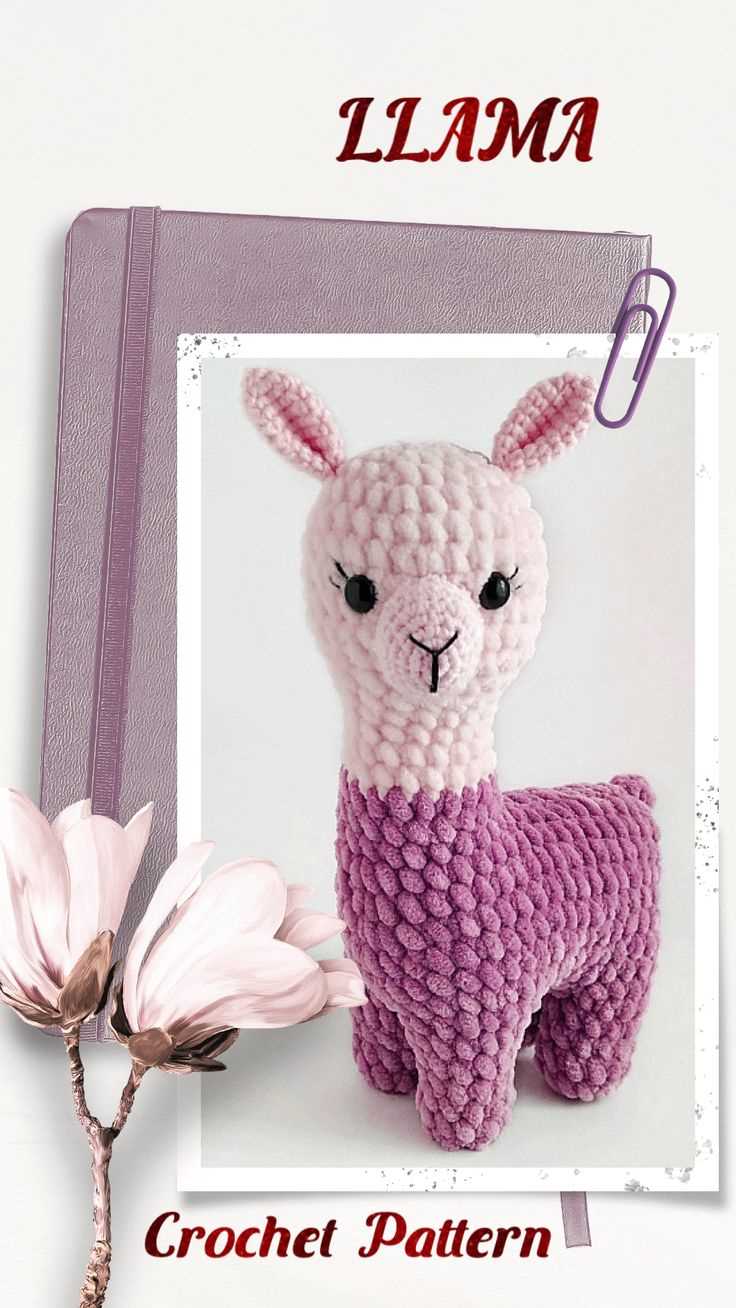 Knitting pattern for alpaca toy