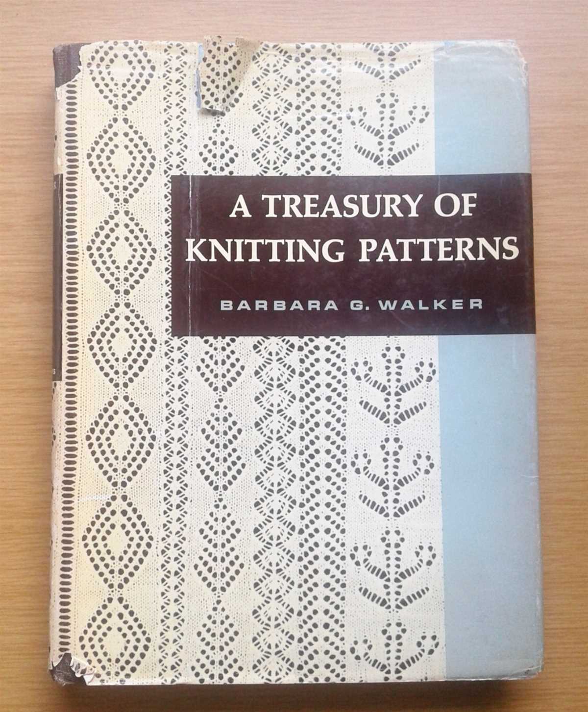 Barbara walker treasury of knitting patterns