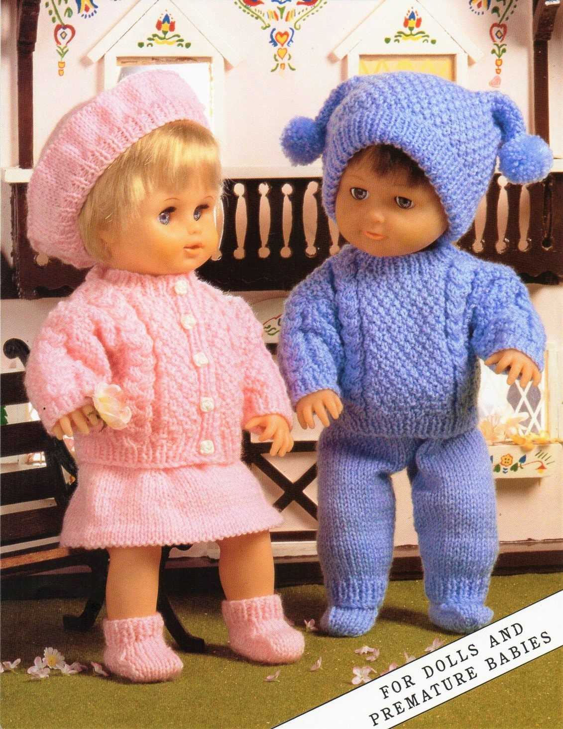 Vintage doll knitting patterns