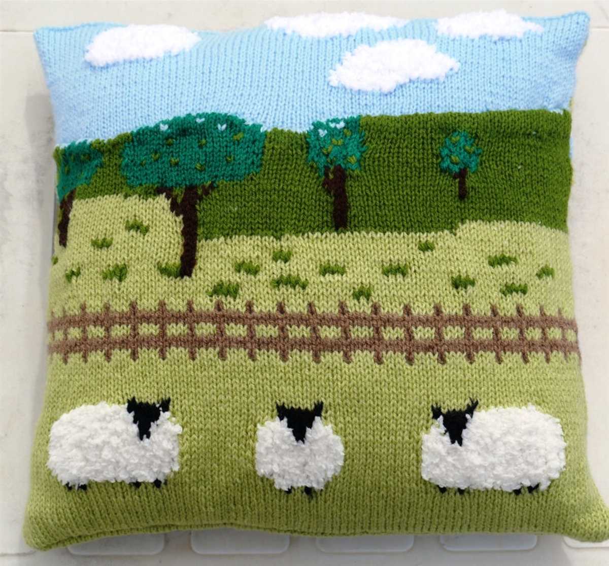 Animal blanket knitting pattern