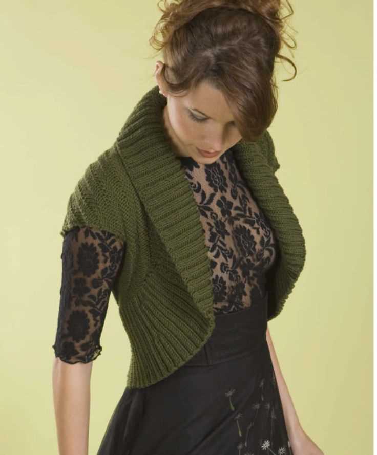 Shawl collar vest knitting pattern