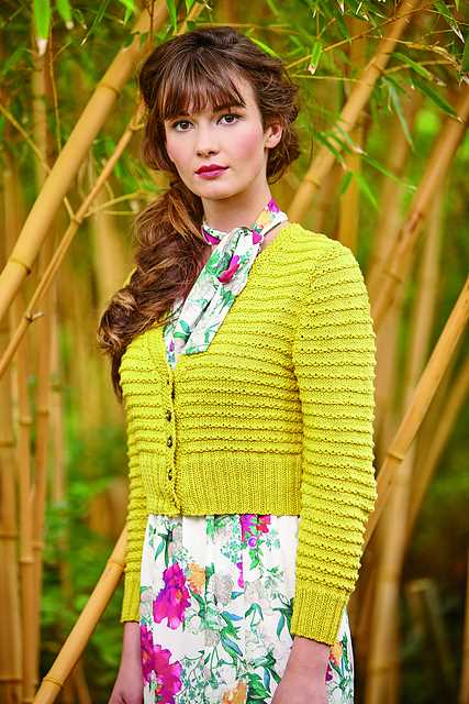 Short sleeve cardigan knitting pattern uk